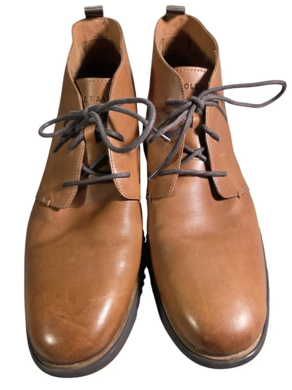 Cole Haan Mens 2.ZeroGrand Chukka Boot British Tan Leather Java Sole 13M C26944